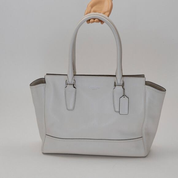 COACH Restored Legacy Candace Medium Carryall Ivory (Pre-owned/as pictured)